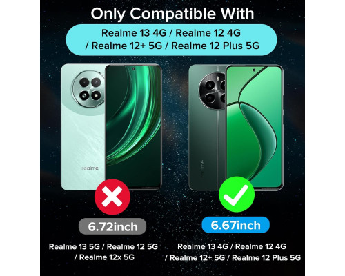 Прозорий чохол для Realme 12 4G / Realme 12 Plus