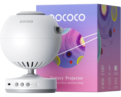 Портативний зірковий проектор-нічник POCOCO з акумуляторною підзарядкою