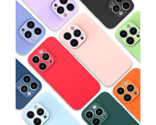 Набір з 10 силіконових чохлів для iPhone 14 Pro 6,1 дюйма ivoler