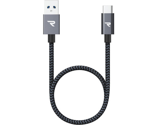 Короткий кабель для заряджання USB C RAMPOW 20 см