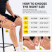 Компресійний бандаж на коліно з бічними стабілізаторами CAMBIVO Knee Support XL (2 шт. в упаковці)