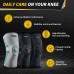Компресійний бандаж на коліно з бічними стабілізаторами CAMBIVO Knee Support XL (2 шт. в упаковці)