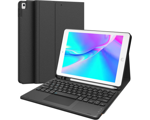 Чохол Earto iPad 9/8/7 Generartion з клавіатурою та інтелектуальною сенсорною панеллю