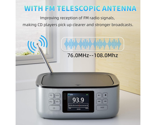 Портативний CD-програвач з Bluetooth