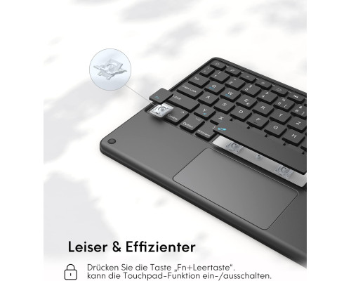Чохол Earto iPad 9/8/7 Generartion з клавіатурою та інтелектуальною сенсорною панеллю