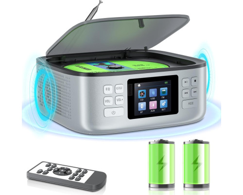 Портативний CD-програвач з Bluetooth