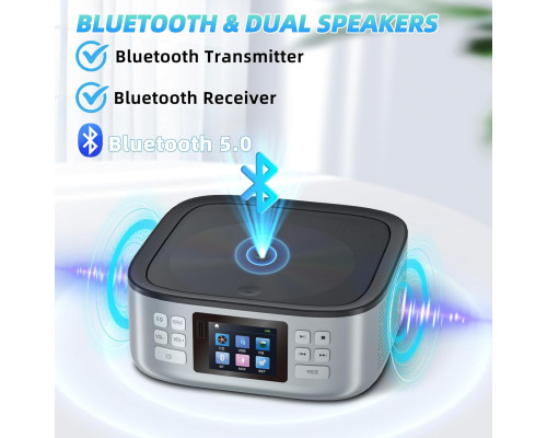 Портативний CD-програвач з Bluetooth
