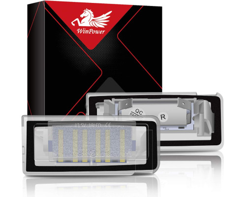 Ліхтар підсвічування номерного знака WinPower SMD LED (Комплект 2шт)