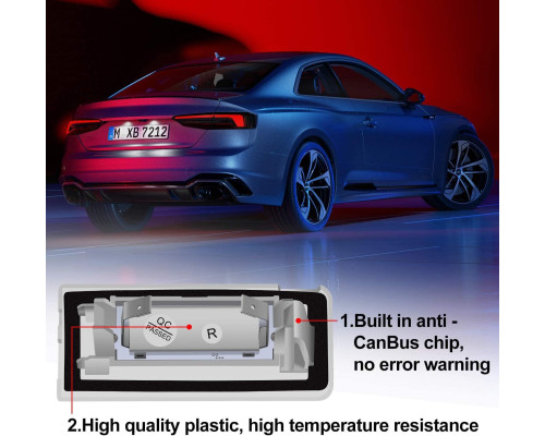 Ліхтар підсвічування номерного знака WinPower SMD LED (Комплект 2шт)