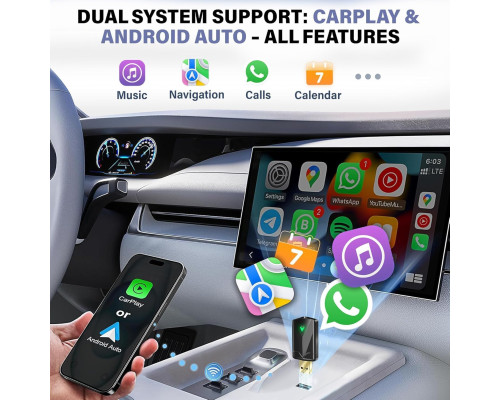 Бездротовий адаптер ZOUHOE CarPlay