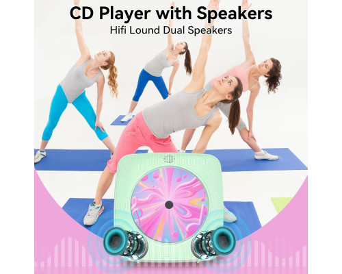 Портативний CD-програвач з акумулятором та Bluetooth
