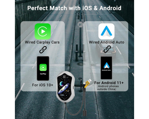 Бездротовий адаптер LEYMENCOJ для Carplay