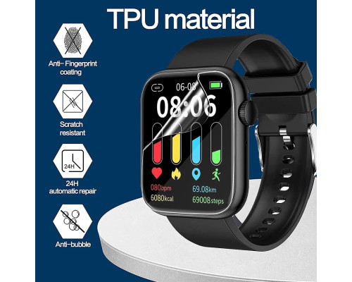Захисне скло для Smart Watch 1.91 дюйма сумісне з Amazfit Bip 5 6шт.
