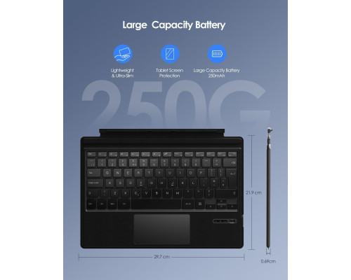 Клавіатура Microsoft Surface Pro для Pro 7 Plus/Pro 7/Pro 6/Pro 5/Pro 4/Pro 3