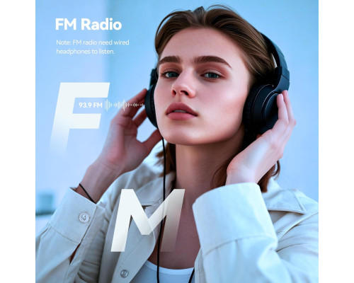 MP3-Плеєр з Bluetooth та вбудованою пам'яттю 64 ГБ AGPTEK