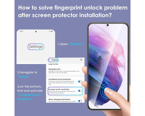 Прозорий чохол для Samsung Galaxy S22 5G / 4G + 2 захисні скла