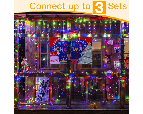 Вуличні гірлянди Ollny Icicle Lights