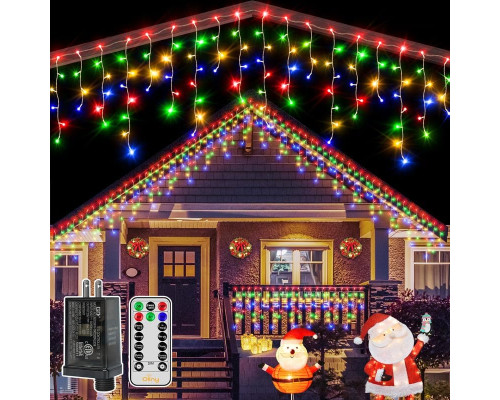 Вуличні гірлянди Ollny Icicle Lights