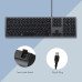 Тонка дротова USB-клавіатура B.FRIENDIT