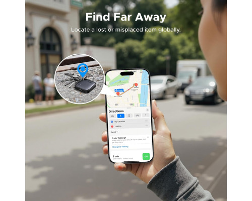 Bluetooth-трекер UGREEN FineTrack Air для iOS (Комплект 4шт)