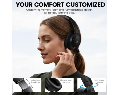 Бездротові навушники 1Mii AI Y8+ із шумопоглинанням Bluetooth 6.0