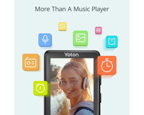 MP3-Плеєр Yoton з Bluetooth 5.2 та сенсорним екраном