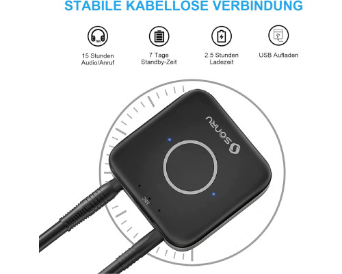 Аудіоадаптер SONRU Bluetooth 5.3