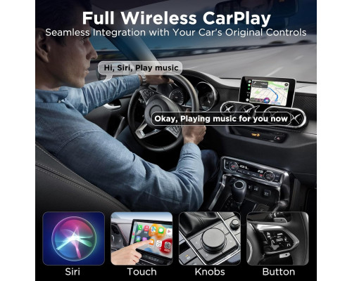 Бездротовий адаптер ITIDU CarPlay для Apple