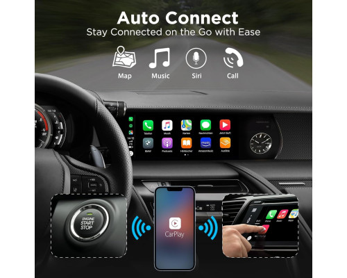 Бездротовий адаптер ITIDU CarPlay для Apple
