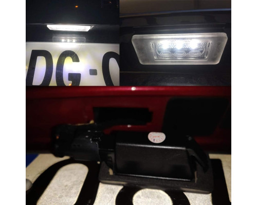 Світлодіодне підсвічування номерного знаку Peugeot 207 208 308 2008 3008 5008 Citroen C5 III RD 08