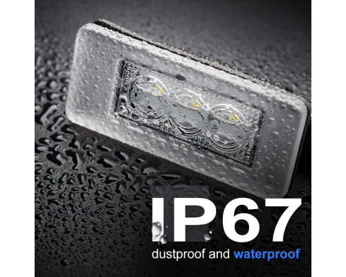Світлодіодне підсвічування номерного знаку Peugeot 207 208 308 2008 3008 5008 Citroen C5 III RD 08
